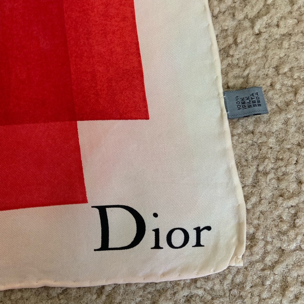 Dior scarf